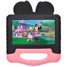 Tablet Minnie NB414 Controle Parental 4GB RAM 64GB Tela 7 Wi-fi Android 13 Quad Core Multi Case - Multilaser