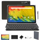 Tablet MSLSTM 2025 Mais recente de 11 polegadas Android 14 tablets 18 GB de RAM 128 GB de ROM+1 TB TF Expand, tela 2K, CPU T616, câmera de 23 MP, WiFi 5G, 4 alto-falantes, tablet com teclado, estojo e caneta (cinza)