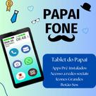 Tablet papaifone 3g 32gb dual tela 7 botão sos faz ligação - MULTILASER