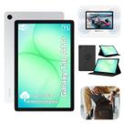 Tablet Samsung Galaxy Tab A11 11" Wi-Fi 128GB 6GB RAM Prata + Capa Giratória
