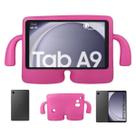 Tablet Samsung Galaxy Tab A9 Conexão Wifi 64GB 4GB Tela 8.7 Com Capa Infantil Rosa Universal Modelo X110 Para Crianças