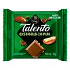 Tablete Mini Chocolate ao Leite com Castanhas-do-Pará 25g Talento - Garoto