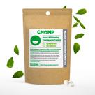 Tabletes de pasta de dente CHOMP Super Whitening Sabor Menta 60 unidades Tabletes de pasta de dente CHOMP Super Whitening Sabor Menta 60 unidades