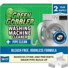 Tablets de limpeza para máquina de lavar roupa Green Gobbler 28 Count Tablets de limpeza para máquina de lavar roupa Green Gobbler 28 Count