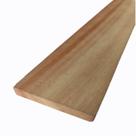 Tábua Aparelhada 9,5cm x 100cm 0,9cm Jardim e Varanda Madeira do Brasil Natural Rosa