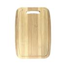 Tábua Bambu C/Pegador De Corte Cozinha Carne Legumes Frutas