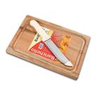 Tabua bife madeira 31x21+faca bari