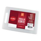 Tábua Corte Carnes Branca Açougue Churrasco 35x25cm Pvc