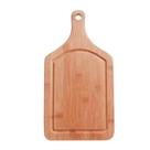 Tábua De Bamboo Com Cabo 38,5x20,5cm - 003355 - Mor Tabua Bamboo C-alca 38,5x20,5 Mor 3355