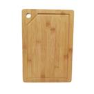Tabua De Bambu Carne Madeira Churrasco Grande 40 X 30 x1,7cm