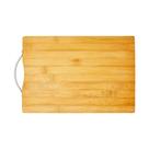 Tábua de Bambu com Alça 32x22cm Espessura 1,8cm para Corte e Servir Tábua de Bambu com Alça 32x22cm Espessura 1,8cm para Corte e Servir