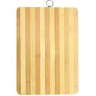Tábua de Bambu Corte Churrasco Alça para Pendurar 34x24cm