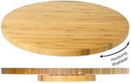 Tábua de bambu giratória 32cm