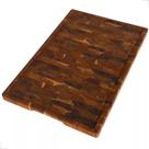 Tábua de Carne Churrasco Cozinha Madeira Teca Premium 58,5x38x3cm