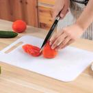 Tábua de Carne Plástico para Cozinha Branca 33X20X0.6CM Higiênica Carne Legumes Frutas Multiuso Utensílio De Cozinha