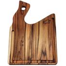 Tábua de Churrasco e Corte Personalizada Madeira 40x30 cm Life Bbq
