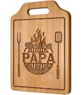 Tábua de cortar AceThrills Papa, presentes de netos para papai