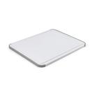 Tábua de cortar KitchenAid Classic Plastic 28cm x 36cm branca/cinza