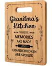 Tábua de cortar Milcier Personalized Bamboo 33,5x23,6cm Grandma