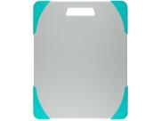tábua de corte antiderrapante de plástico multiuso 25X20X0,8 - oikos VERDE