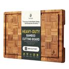 Tábua de corte de bambu Socisen Heavy-Duty Antiderrapante Feet