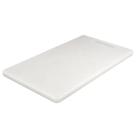 Tábua de Corte de Carne Grossa 1cm Branca 46x31cm Livre BPA Plasvale