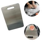 Tábua De Corte De INOX Para Cozinha Taboa Churrasco Carne