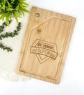 Tábua de Corte em Bambu 30x20cm - Super Pai Tábua de Corte em Bambu 30x20cm - Super Pai
