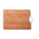 Tábua De Corte Legumes Carne Bambu C/ Alça 31x21cm Ecológica