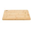 Tabua De Corte Legumes Carnes Bambu Retangular Pequena 23x33cm