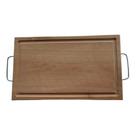 Tábua de Corte para Carne Eucalipto Reflorestada 36x22cm com Alça - Madlar