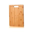 Tábua De Corte Rústica Bambu Carne Churrasco Legumes 33x24cm