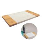 TABUA DE FRIOS RETANGULAR BAMBU E MARMORE - OIKOS NATURAL Ean :7908192501486 TABUA DE FRIOS RETANGULAR BAMBU E MARMORE - OIKOS NATURAL Ean :7908192501486
