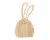 Tábua de Madeira Decorativa Coelho Easter Pinus Wolff