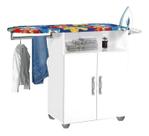 Tabua De Passar Roupa Md 02 Portas Branca Com Cabideiro Tabua De Passar Roupa Md 02 Portas Branca Com Cabideiro
