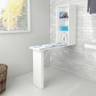Tábua de Passar Roupa Retrátil Tp3030 Branco - Tecno Mobili