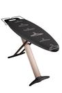 Tábua de passar Roupas em Alumínio Styl Pro, 147x47cm, 98cm de Altura, suporte para Caldeira à Vapor - AFER