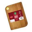 Tábua em Bambu com Alça de Silicone CK1262 Clink
