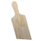 Tabua em Madeira Pinus Retangular com Recorte 16x45cm