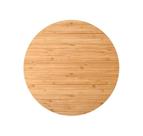 Tábua Giratória de Bambu para Petiscos e Bolo 30cm
