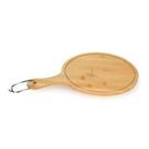 Tábua Gourmet Churrasco Redonda em Bambu 26cm - Mimo Style