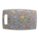 Tábua Lyor Kitchen Cinza de Plástico 30cm x 20cm x 1cm
