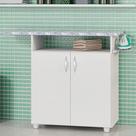 Tábua Mesa de Passar Roupas Armário Criativa Notável Branco