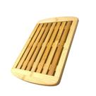 Tábua Migalheira De Bambu Para Corte Pães Bolos 36cm Tábua Migalheira De Bambu Para Corte Pães Bolos 36cm
