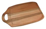 Tabua para carnes 50x30cm com pegador Tabua para carnes 50x30cm com pegador