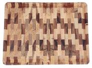 Tábua para Churrasco Tramontina Retangular em Madeira Muiracatiara com Acabamento em óleo 45x34 Cm.