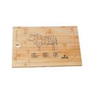 Tábua Para Corte de Bambu 35x25cm Natural 9610002 - Etilux