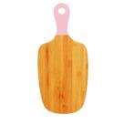 Tábua para Corte Nature Candy Cor Rosa 19x43Cm Bambu
