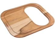 Tábua para Cubas e Pias de Cozinha em Madeira 420 x 360 mm Tábua para Cubas e Pias de Cozinha em Madeira 420 x 360 mm