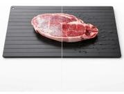 Tábua Para Descongelar Alimentos Carne Fruta Cor Preta